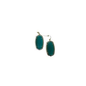 Kendra Scott Blue and Gold Earrings